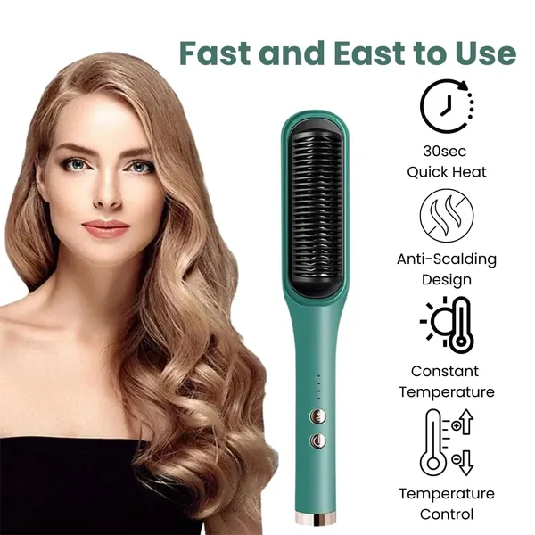 Dark_Green_Ceramic_Professional_Hair_Straightener_Comb,_5_Temperature_Ptc_Fast_Heating_Electric_Comb_Straightener_Brush_For_Women_And_Men,_Ceramic_Hair_Styler_Machine_With_Temporature_Setting