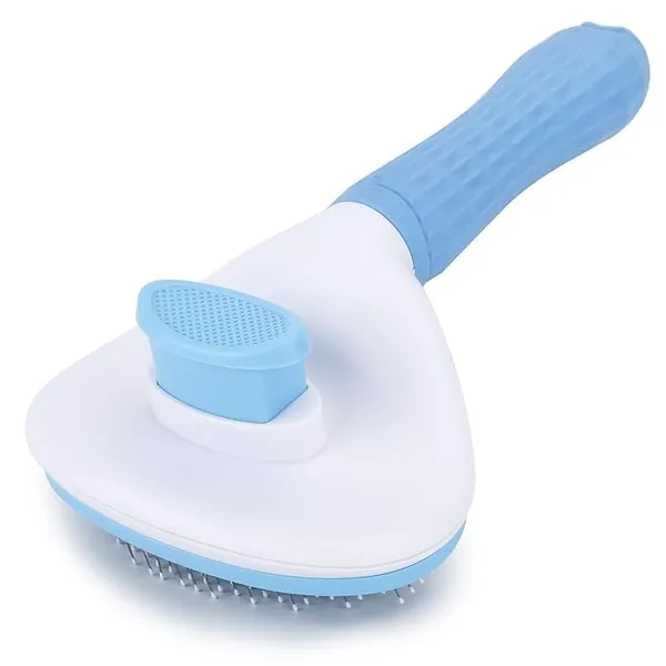 Blue_&_White_Metal_Self_Cleaning_Slicker_Brush,_Pet_Grooming_Shedding_Brush_For_Dogs_And_Cats_-_Easy_To_Remove_Loose_Undercoat,_Pet_Massaging_Tool_Suitable_For_Pets_With_Long_Or_Short_Hair