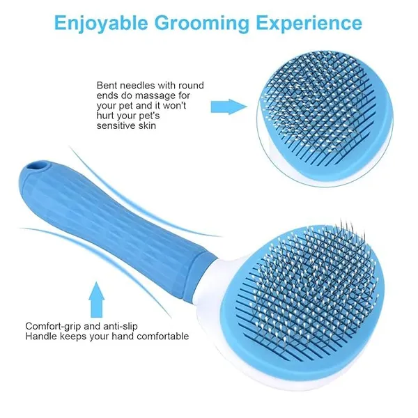 Blue_&_White_Metal_Self_Cleaning_Slicker_Brush,_Pet_Grooming_Shedding_Brush_For_Dogs_And_Cats_-_Easy_To_Remove_Loose_Undercoat,_Pet_Massaging_Tool_Suitable_For_Pets_With_Long_Or_Short_Hair