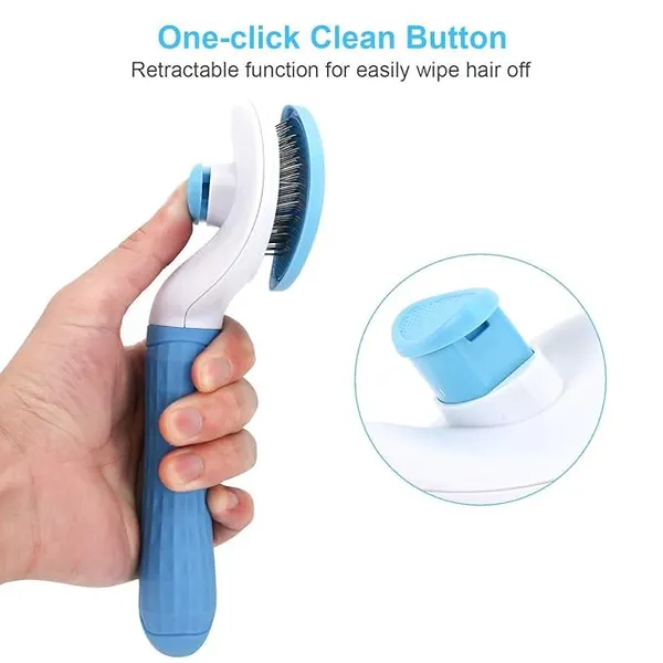 Blue_&_White_Metal_Self_Cleaning_Slicker_Brush,_Pet_Grooming_Shedding_Brush_For_Dogs_And_Cats_-_Easy_To_Remove_Loose_Undercoat,_Pet_Massaging_Tool_Suitable_For_Pets_With_Long_Or_Short_Hair
