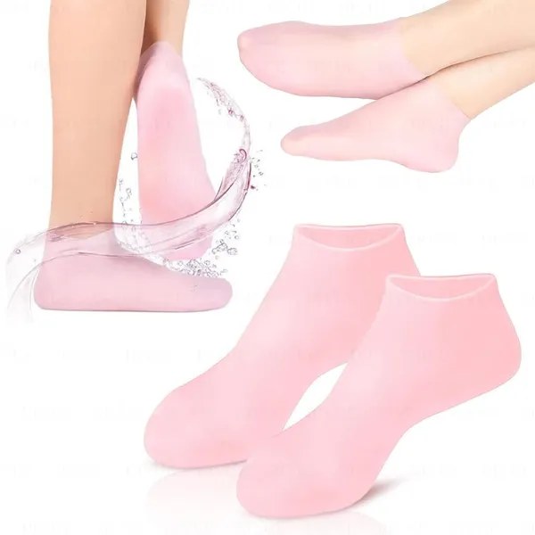 Pink_Silicone_Moisturizing_Silicone_Gel_Socks_For_Women_And_Men_Gel_Socks_For_Dry_Cracked_Feet_Crack_Heel_Repair_Socks_Foot_Moisturizer_Socks_Spa_Gel_Socks_Natural_Oil_And_Vitamin_E_-_1_Pair