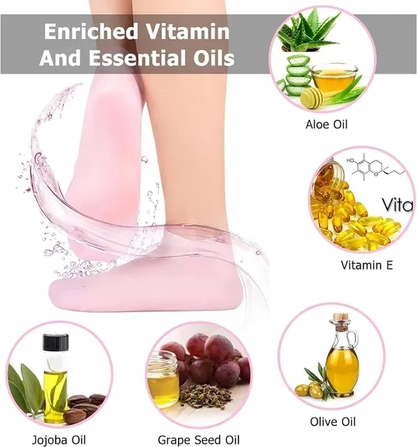 Pink_Silicone_Moisturizing_Silicone_Gel_Socks_For_Women_And_Men_Gel_Socks_For_Dry_Cracked_Feet_Crack_Heel_Repair_Socks_Foot_Moisturizer_Socks_Spa_Gel_Socks_Natural_Oil_And_Vitamin_E_-_1_Pair