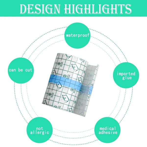 Transparent_Polyurethane_Stretch_Adhesive_Bandage_Waterproof_Bandage_Clear_Adhesive_Bandages_Dressing_Tape_For_Tattoos_Bandage_Second_Skin_Healing_Protection_Supplies