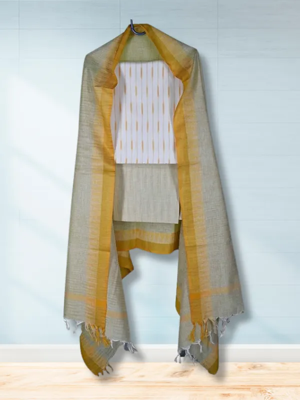 Multicolor_Cotton_Ikkat_Unstitched_Salwar_Suit_Dress_Material_Set_With_Dupatta_For_Women