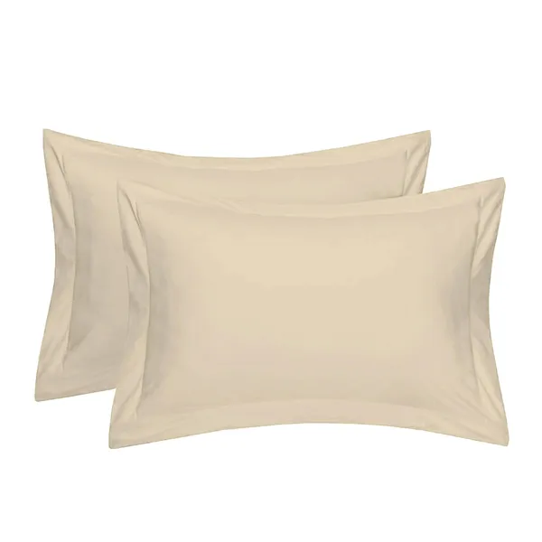 Set_Of_4__Cream_Beige_Plain_Solid_Pillow_Covers_King_Size_(_70*45_cm_)