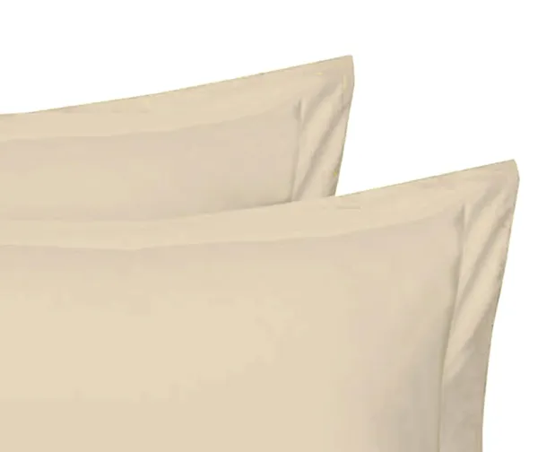 Set_Of_4__Cream_Beige_Plain_Solid_Pillow_Covers_King_Size_(_70*45_cm_)