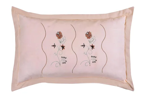 Set_Of_4_Cream_Embroidery_Pillow_Cover_King_Size_4_(_70*45_cm_)