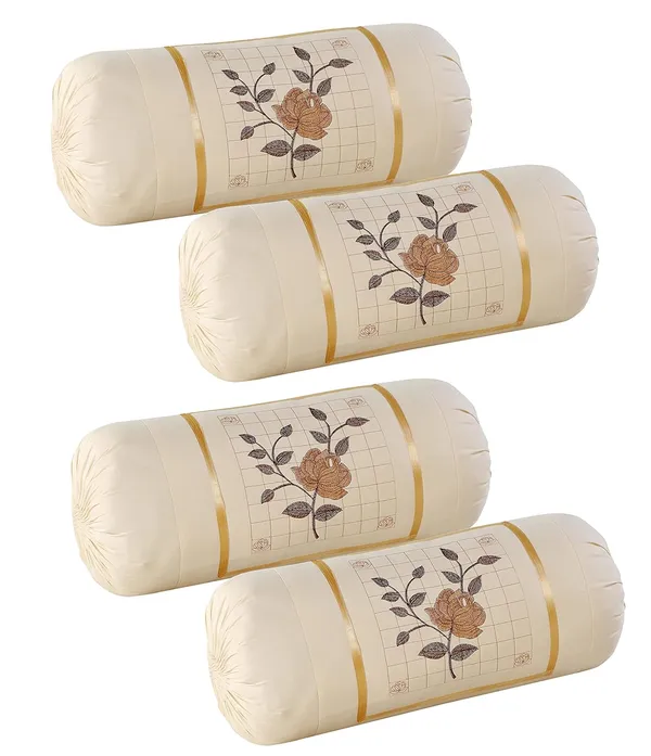 Set_Of_2_Piece_Skin_Piece_Cotton_Bolster_Cover__Beautiful_Rose_Embroidery_4Piece