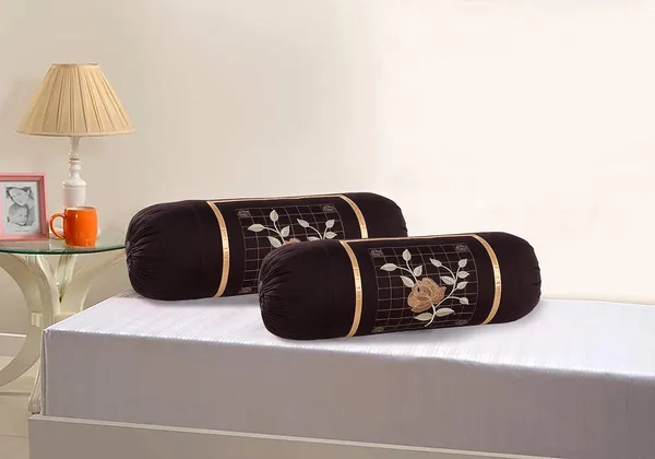 Set_of__4Piece_Coffee_Piece_Cotton_Bolster_Cover_With_Beautiful_Rose_Embroidery