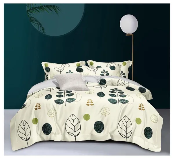 Brown_Glace_Cotton_Bedsheet_With_2_Pillow_Covers_Fast_Color_(_245*230_Cm_)