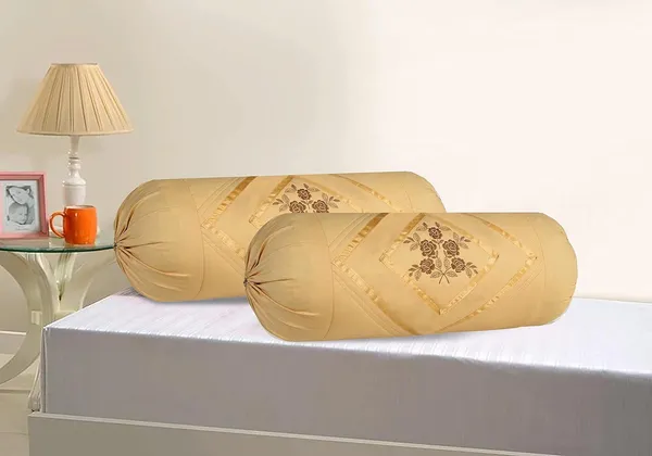 Set_Of_2_Piece_Beige_Flower_Cotton_Embroidery_Bolsters_Covers