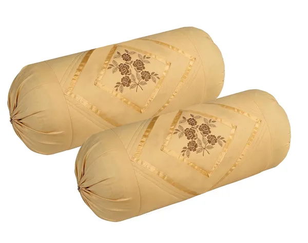Set_Of_2_Piece_Beige_Flower_Cotton_Embroidery_Bolsters_Covers