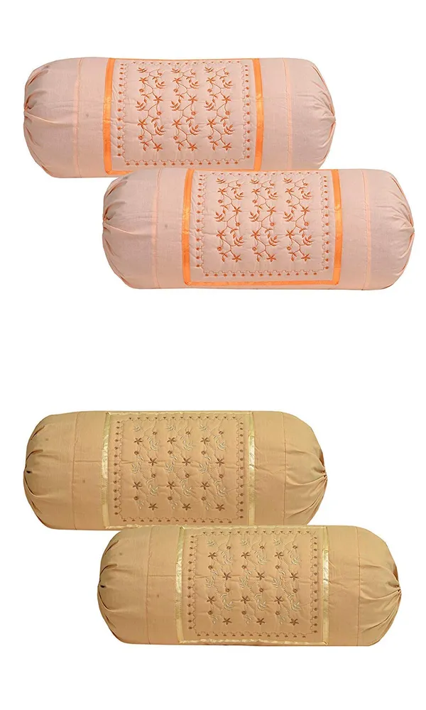Pack_Of_4_Beige_Cotton_Embroidered_Bolsters_Cover