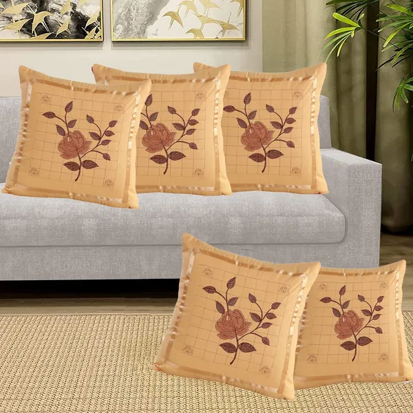 Set_Of_5_Piece_Beige__Decorative_Embroidery_Work_Cushion_Covers