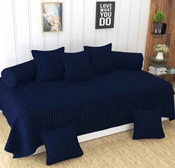 Set_Of_8_Piece_Navy_Blue_Stripe_Diwan__Navy