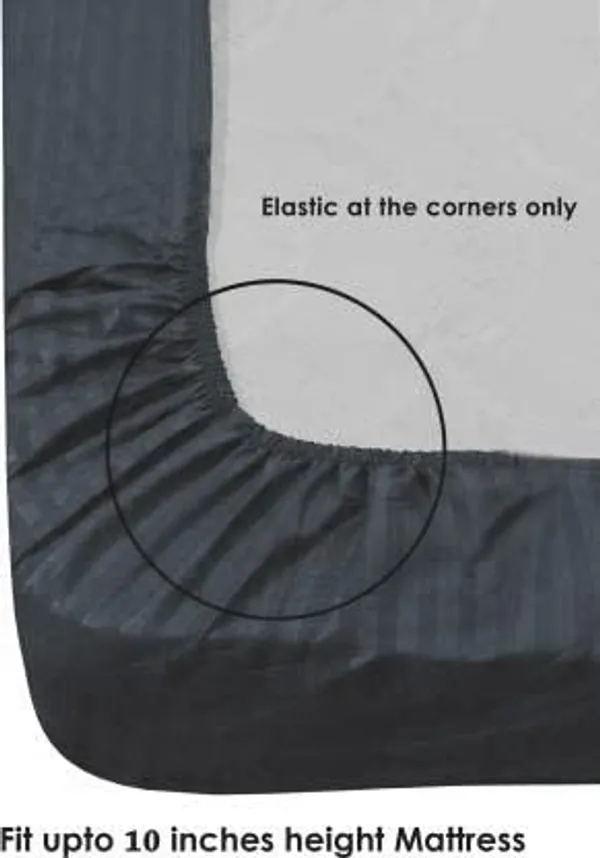 Grey_Elastic_Fitted_Striped_Bedsheet_With_2_Pillow_Covers_Grey_(_245*230_Cm_)
