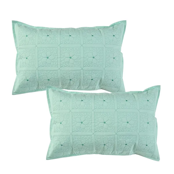 Set_Of_2_Piece_Sea_Green_Embroidery_Pillow_Covers__Zipper_Seagreen_(_70*45_cm_)