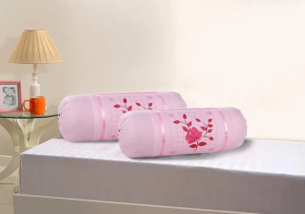 Set_Of_6_Piece__Multicolor_Embroided_Cotton_Bolster_Covers_,_Gajri_And_Color