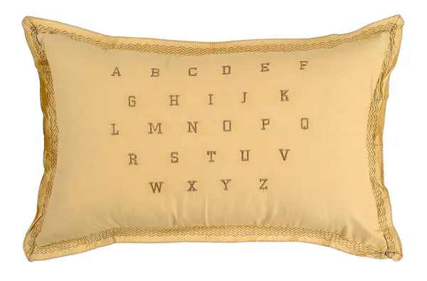 Set_Of_4__Pink_Abcd_Alphabetic_Embroidered_Cotton_Pillow_Cover_(_70*45_cm_)