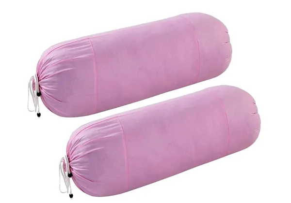 Set_Of_2_Pink_Plain_Cotton_Bolsters_Cover