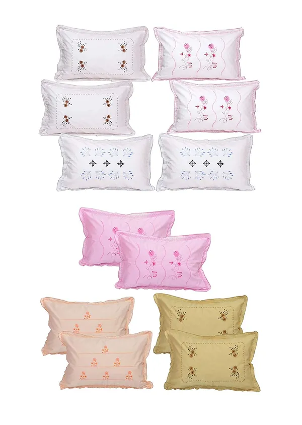 Set_Of_6_Piece_White_&_Multicolor_100%_Cotton_Pillow_Covers_,_Embroided_Pillow_Covers_&_Color_(_70*45_cm_)
