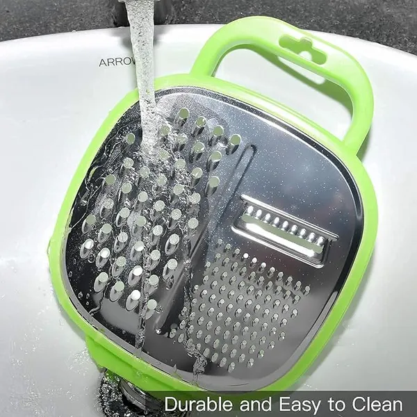 Green_Classic_Mini_Cheese_&_Garlic_Grater_With_Storage_Container