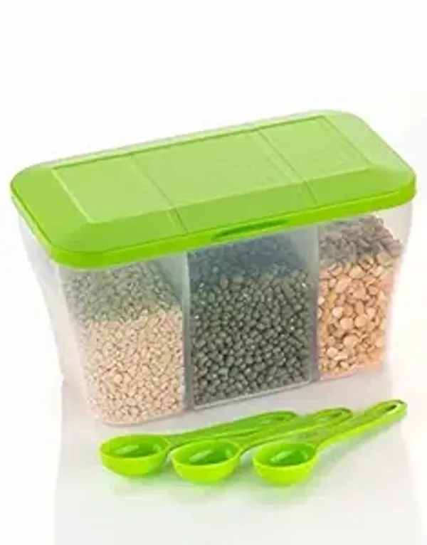 Green_3_Section_Storage_Plastic_Container_1700Ml