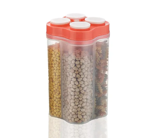 Pink_4_Section_Container_2500Ml