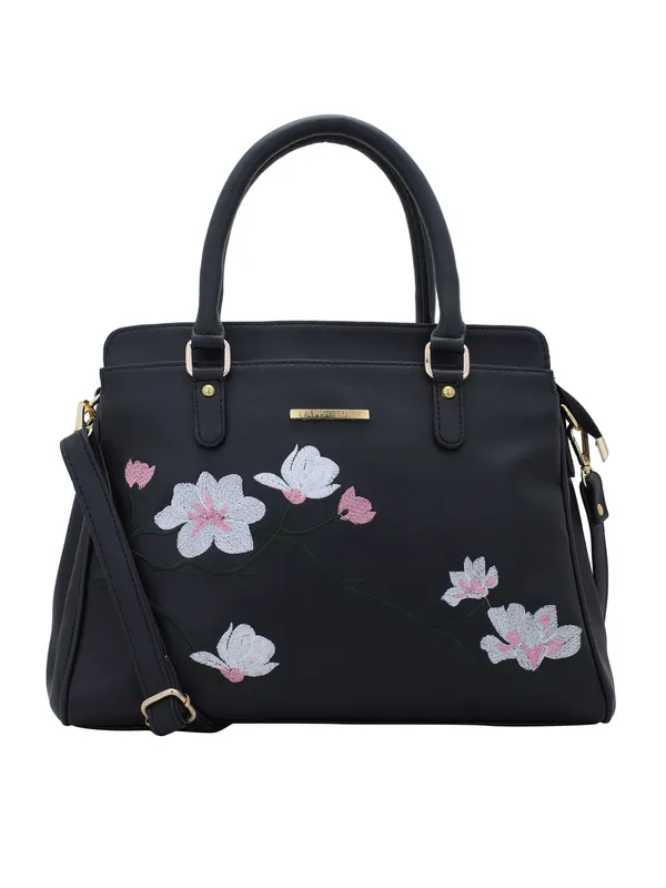 Black_Premium_Quality__Flower_Embroideryhandbag_For_Women
