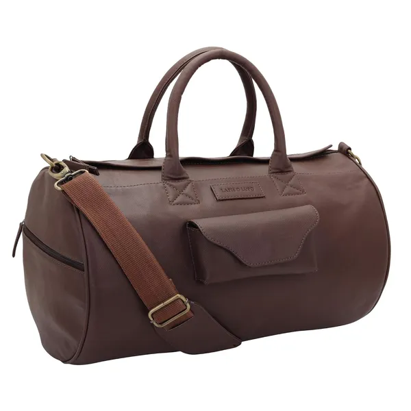 Brown_Premium_Quality__Dusk_Men_Duffle_Bag_For_Women