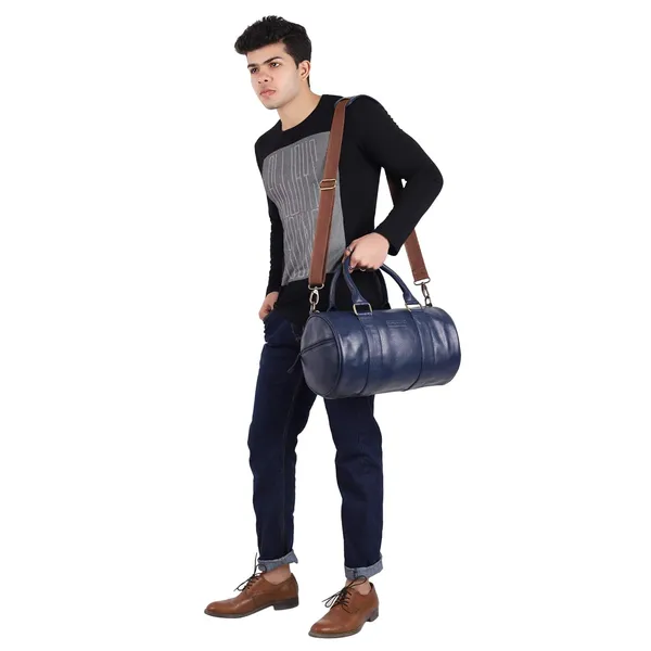 Blue_Premium_Quality__Crush_Men'S_Synthetic_Duffle_Bag_For_Women