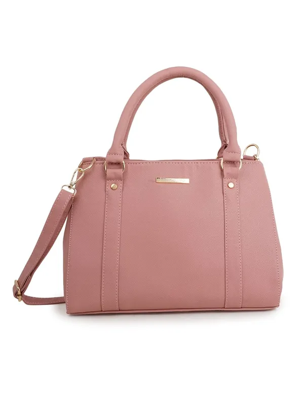 Peach_Premium_Quality_Handbag_For_Women