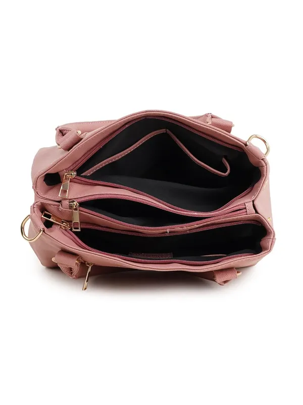 Peach_Premium_Quality_Handbag_For_Women