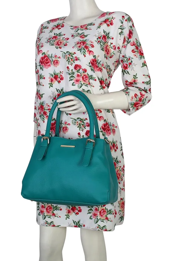 Tourquise_Premium_Quality__Cyanhandbag_For_Women