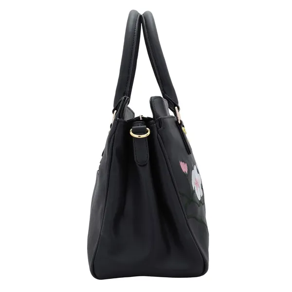 Black_Premium_Quality__Flower_Embroideryhandbag_For_Women