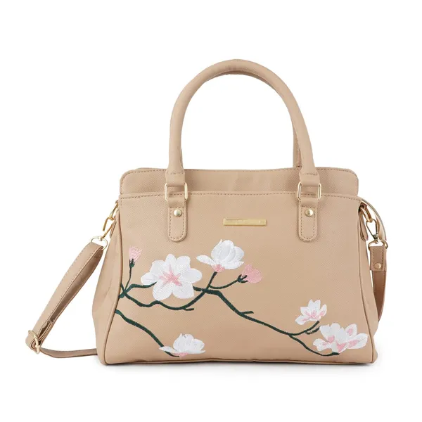 Peach_Premium_Quality__Flower_Embroideryhandbag_For_Women