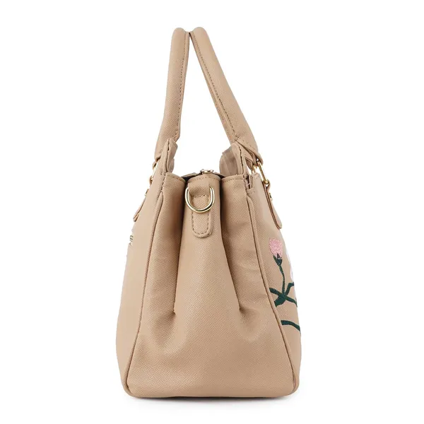 Peach_Premium_Quality__Flower_Embroideryhandbag_For_Women