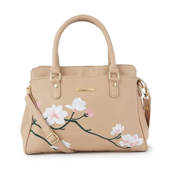 Peach_Premium_Quality__Flower_Embroideryhandbag_For_Women