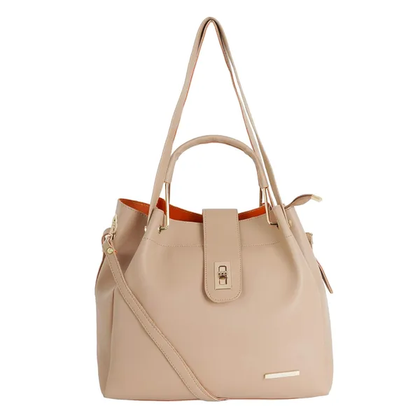 Beige_Premium_Quality_Handbag_Combo_For_Women