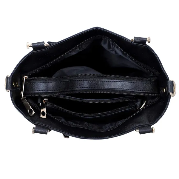 Balck_Premium_Quality_Handbag_And_Sling_Bag_Combo_For_Women