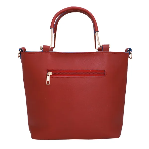 Red_Premium_Quality_Handbag_And_Sling_Bag_Combo_(Set_Of_2)_For_Women