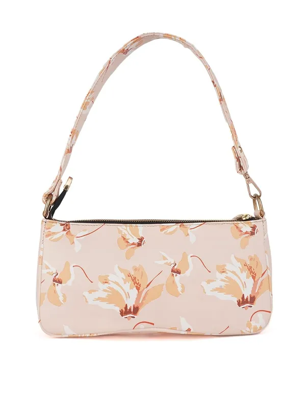 Tan_Premium_Quality_Croco_Small_Handbag_For_Women