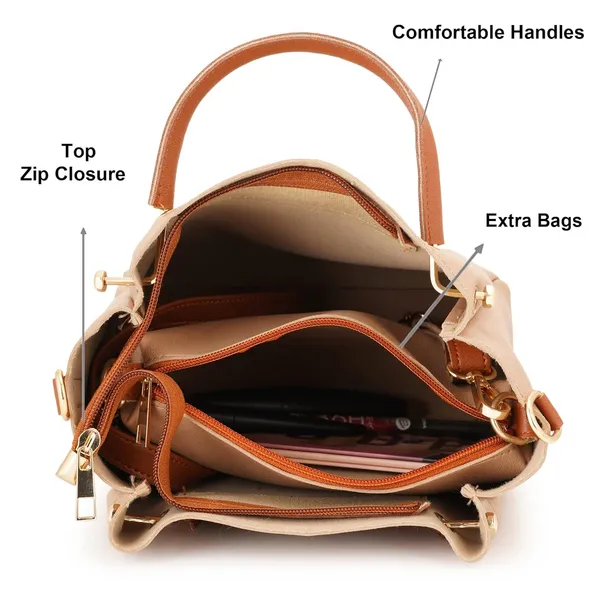 Mustard_Premium_Quality_Handbag_And_Sling_Bag_Combo_(Set_Of_2)_For_Women