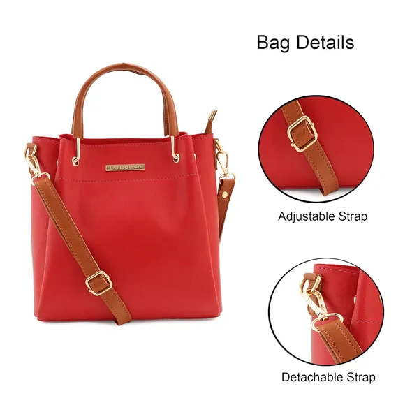 Red_Premium_Quality_Handbag_And_Sling_Bag_Combo_(Set_Of_2)_For_Women
