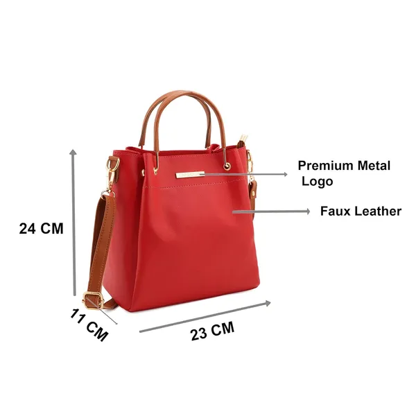 Red_Premium_Quality_Handbag_And_Sling_Bag_Combo_(Set_Of_2)_For_Women