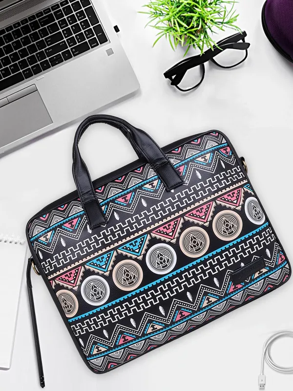 Black_Premium_Quality__Unisex_Laptop_Bag_For_Women