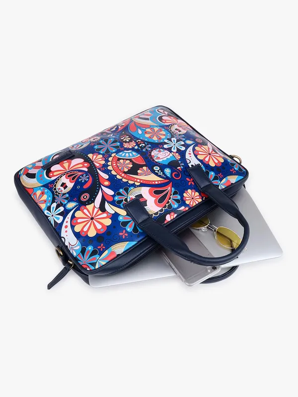 Blue_Premium_Quality__Unisex_Laptop_Bag_For_Women