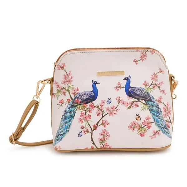 Beige_Premium_Quality_Peacock_Sling_Bag_For_Women