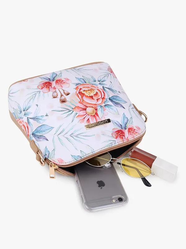 Beige_Premium_Quality_Flower_Sling_Bag_For_Women