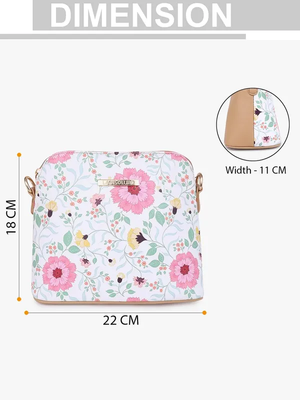 Beige_Premium_Quality_Flower_Sling_Bag_For_Women